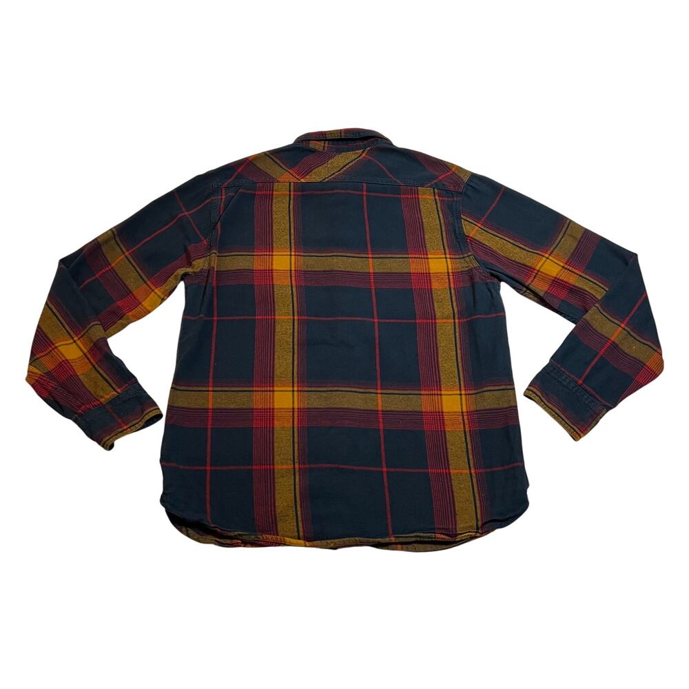 Levi's Men's Plaid Flannel Button Up Shirt Size M Hipster Layers Skater Cotton - Picture 2 of 10